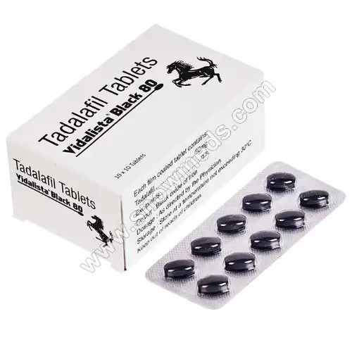 Boost Your Confidence with Vidalista Black 80 mg